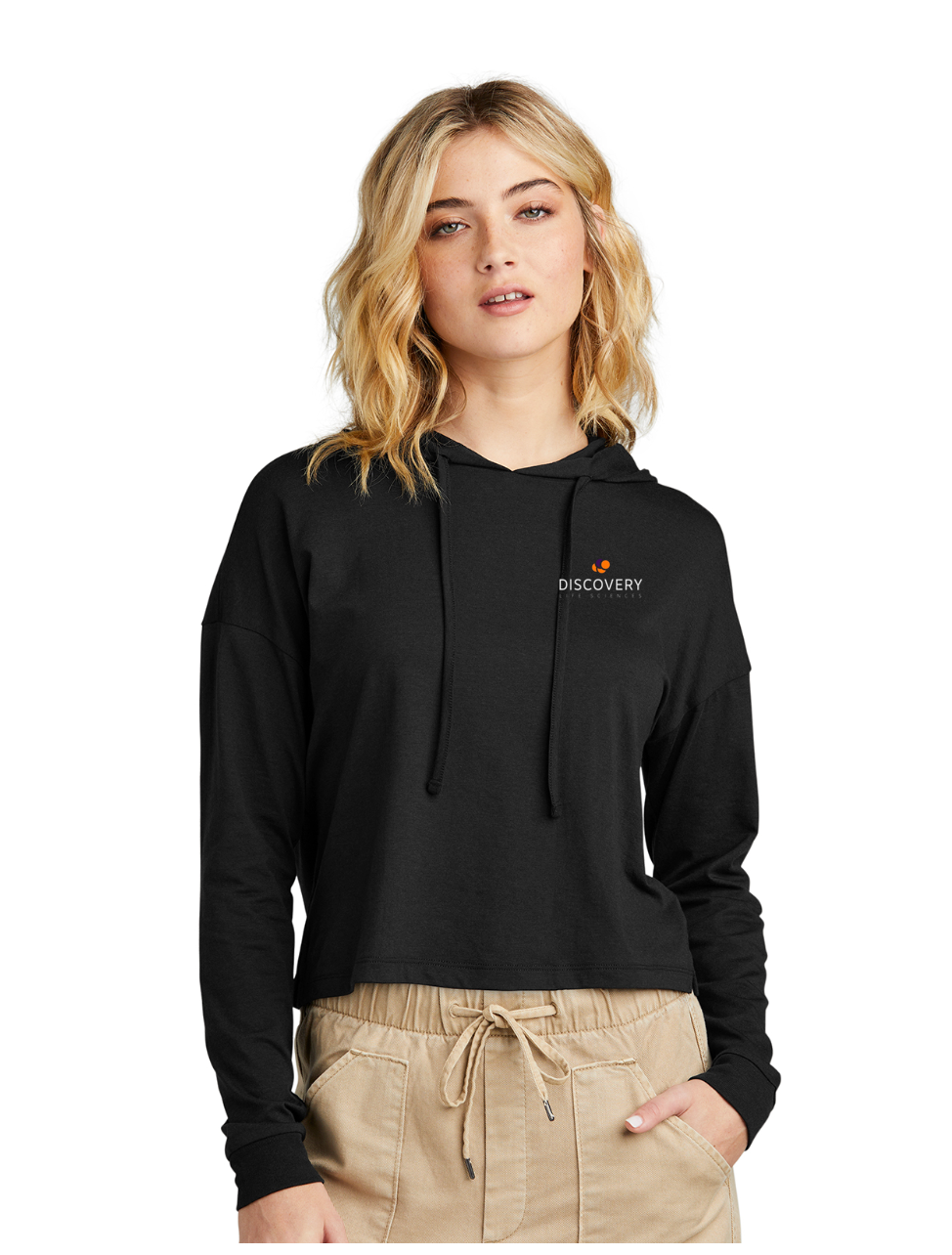 Womens Midi Long Sleeve Hoodie