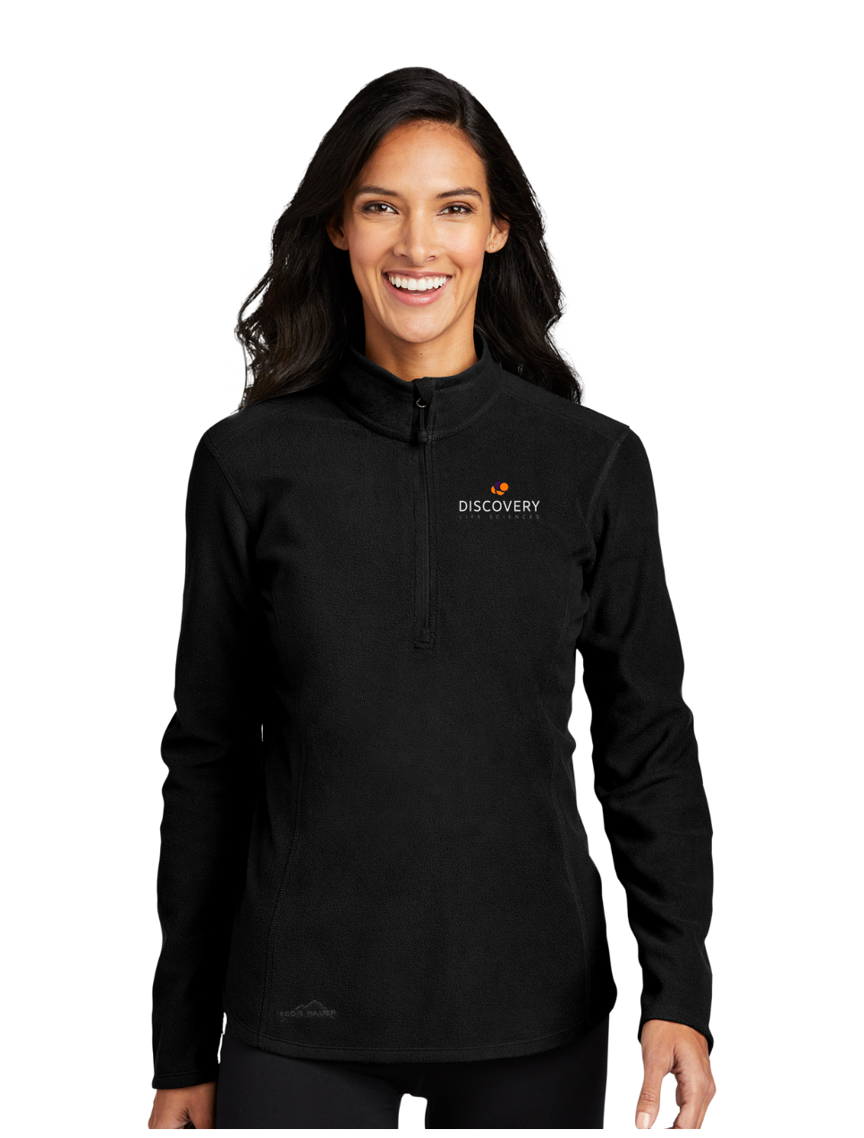 Ladies 1/2-Zip Microfleece Jacket